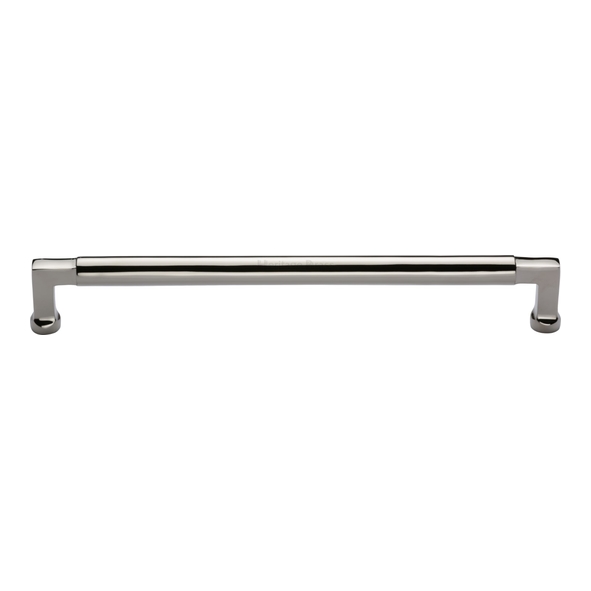 C0312 254-PNF • 254 x 269 x 40mm • Polished Nickel • Heritage Brass Bauhaus Cabinet Pull Handle